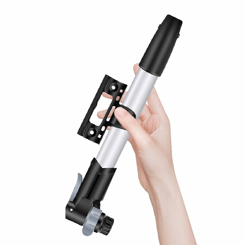 Mini Bike Pump Aluminum Alloy Bicycle Hand Air Pump Tire Inflator Road Cycling Pump