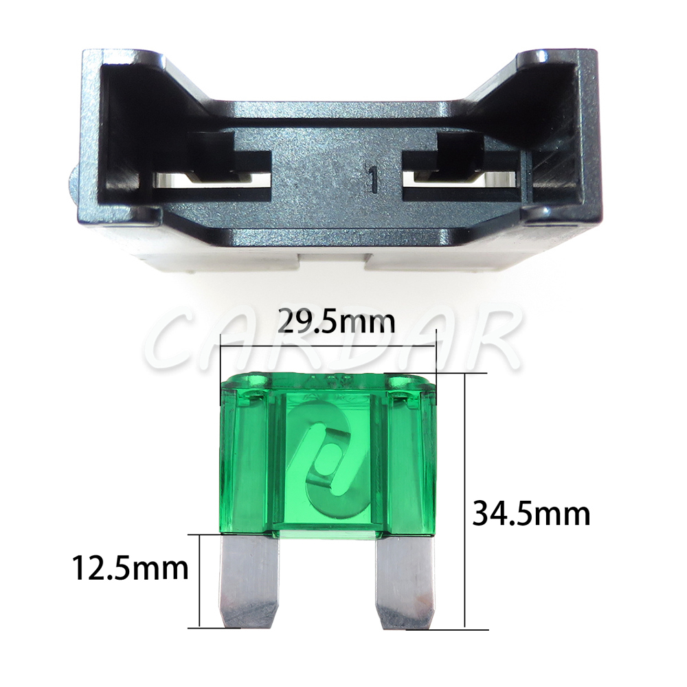 1 Set Big Fuse Box with Crimp Terminal For Automotive Motorcycle Electric Vehicles Large Fuse Holder for Car Auto Connector