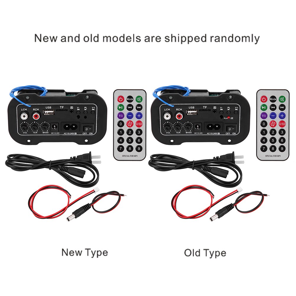 5 Inch Auto Car Digital Bluetooth Amplifier Hifi Bass High Power Stereo Audio AMP Bluetooth Power Amplifier