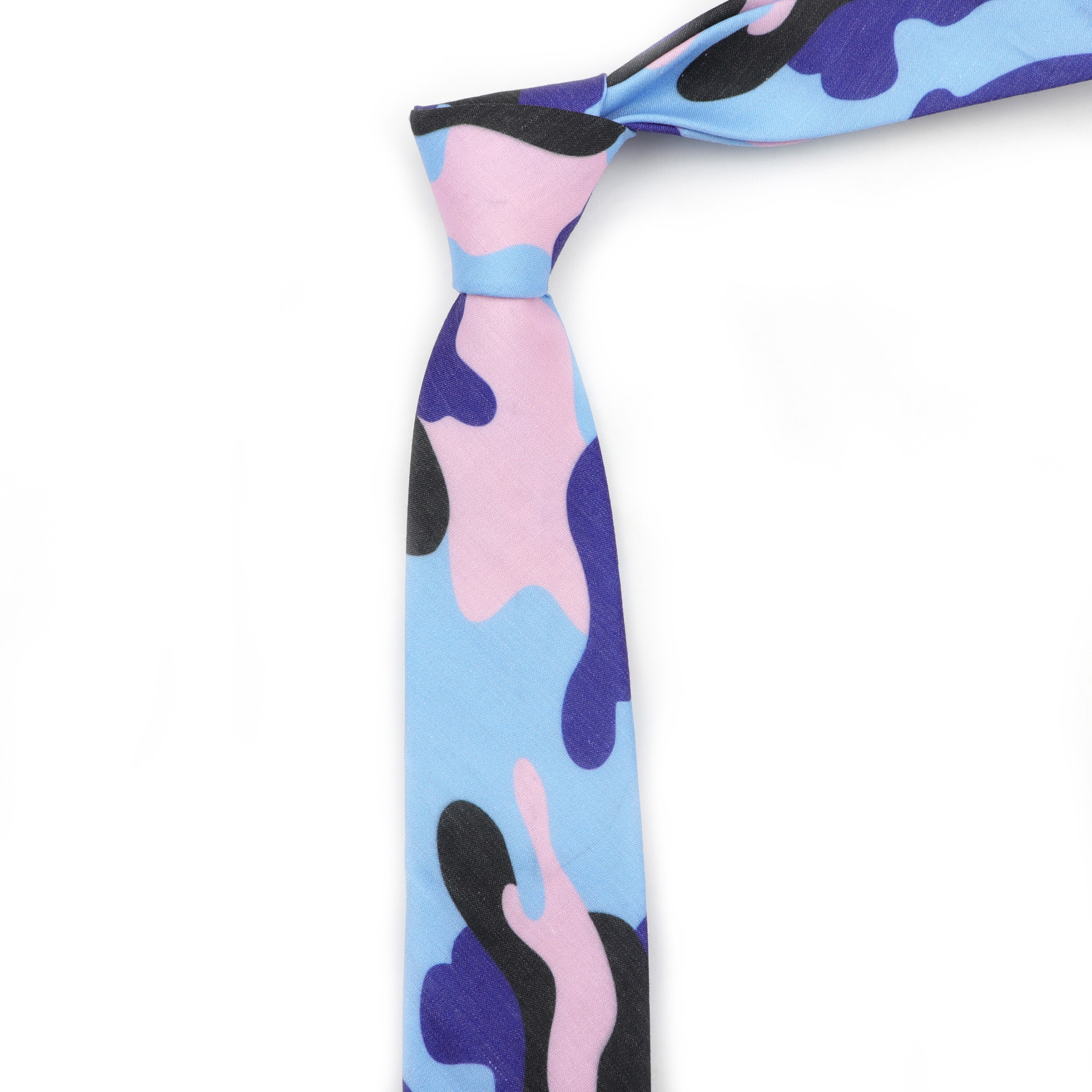 Cravate de Camouflage en coton et Polyester pour homme, nouveauté classique, noir, bleu, vert, militaire, costume de fête de mariage