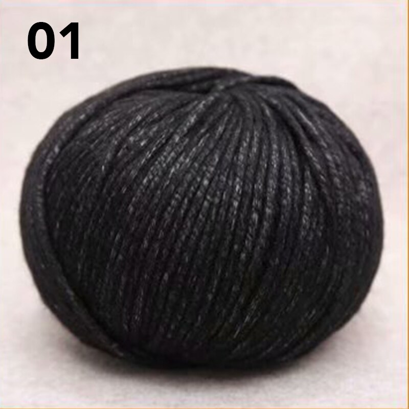 140g/ kuglegarn til strikning omkostningseffektiv høj filament uld plysgarn sweater hat tørklæde anti-pilling hækling: 01