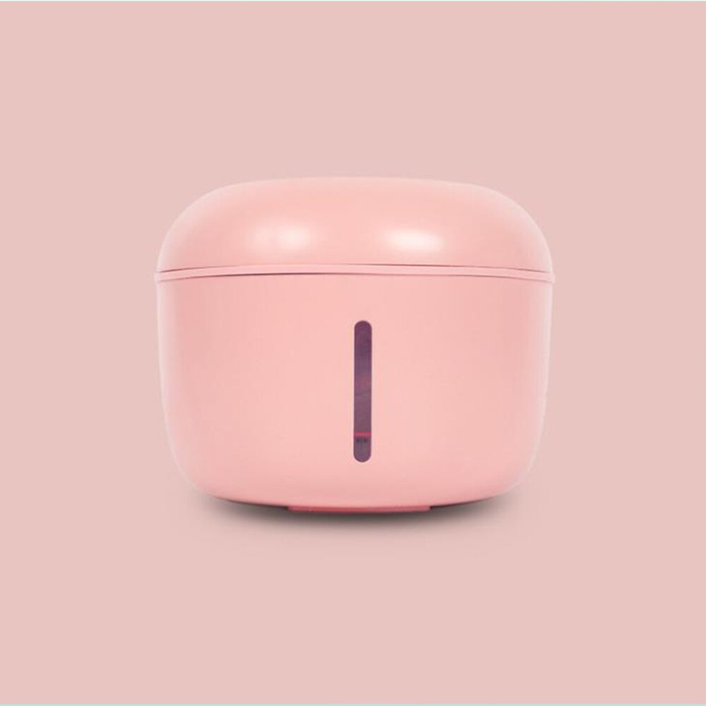 Poidełko-fontanna dla kota USB automatyczna fontanna dla kota dozownik robić wody dla psów z filtrami psy koty wycisz podajnik robić napojów dozownik robić picia: różowy