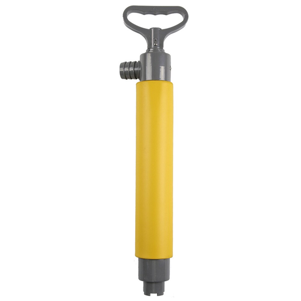 Kajak Handpomp Ilge Pomp Met Buis Draagbare Kano 41Cm Plastic Hand Bsafety Watering Elementen Voor Survival Rescue: YELLOW