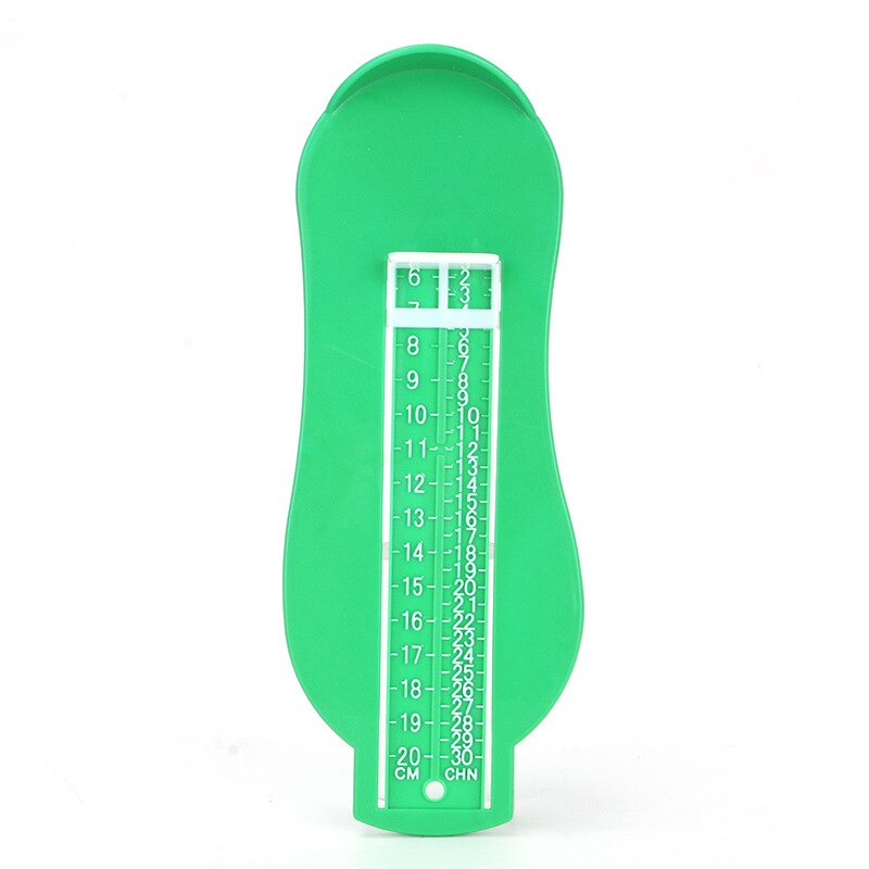 Medidor de medida de pie para bebé, regla de pie para chico en 4 colores, regla de medición de tamaño de zapatos, longitud de cultivo, regla de ajuste de pie, medidas de herramienta: D