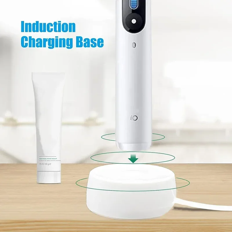 Charging Base Adapter Replacement For Oral B iO9S iO10S iO7 iO8 iO9 Series Electric Toothbrush 100-240V EU/US/UK Charger 3768