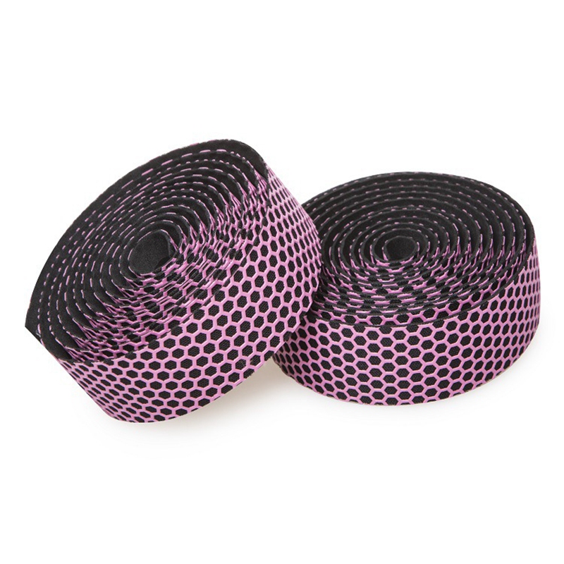 Racefiets Stuur Tapes, Professionele Fiets Stuurlint, Racefiets Fietsen Handvat Wraps: Roze