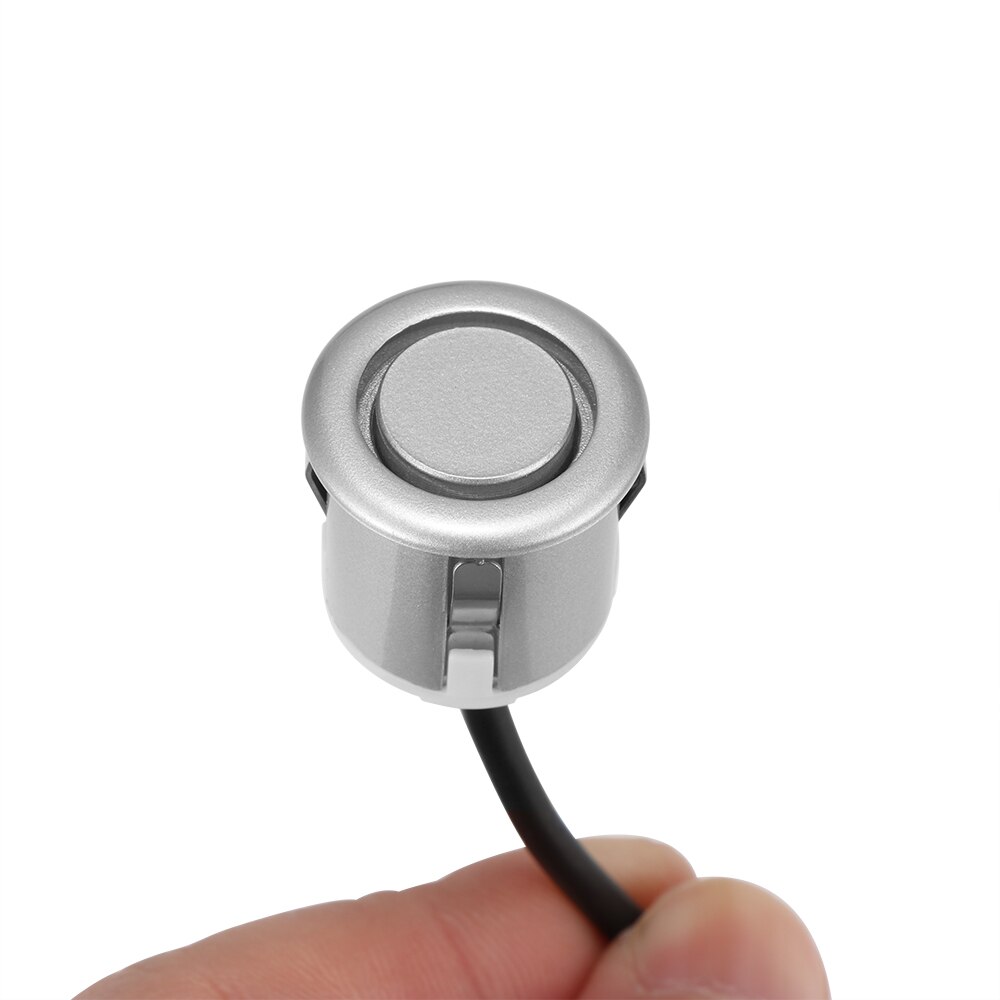 4pcs 19mm 12V Car Parking Sensor Kit Reverse Backup Sensors Buzzer Sound Alert Indicator Probe System Practical