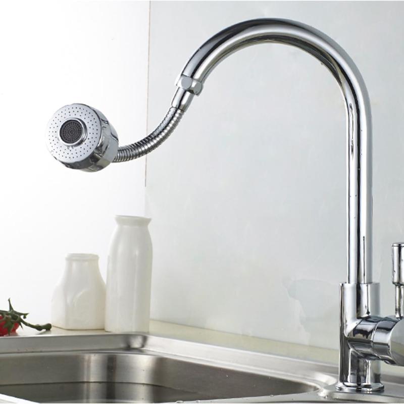 Water Faucet Bubbler Kitchen Faucet Saving Tap Flexible Bend Water-saving Universal Hose Tap Aerator Faucet Nozzle Filter