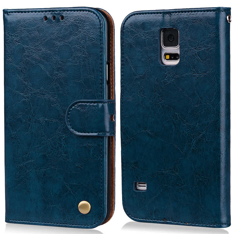For Samsung S5 Neo Case Wallet PU Leather Silicone Cover Phone Case For Samsung Galaxy S5 Neo G903 G903F Flip Protective Case