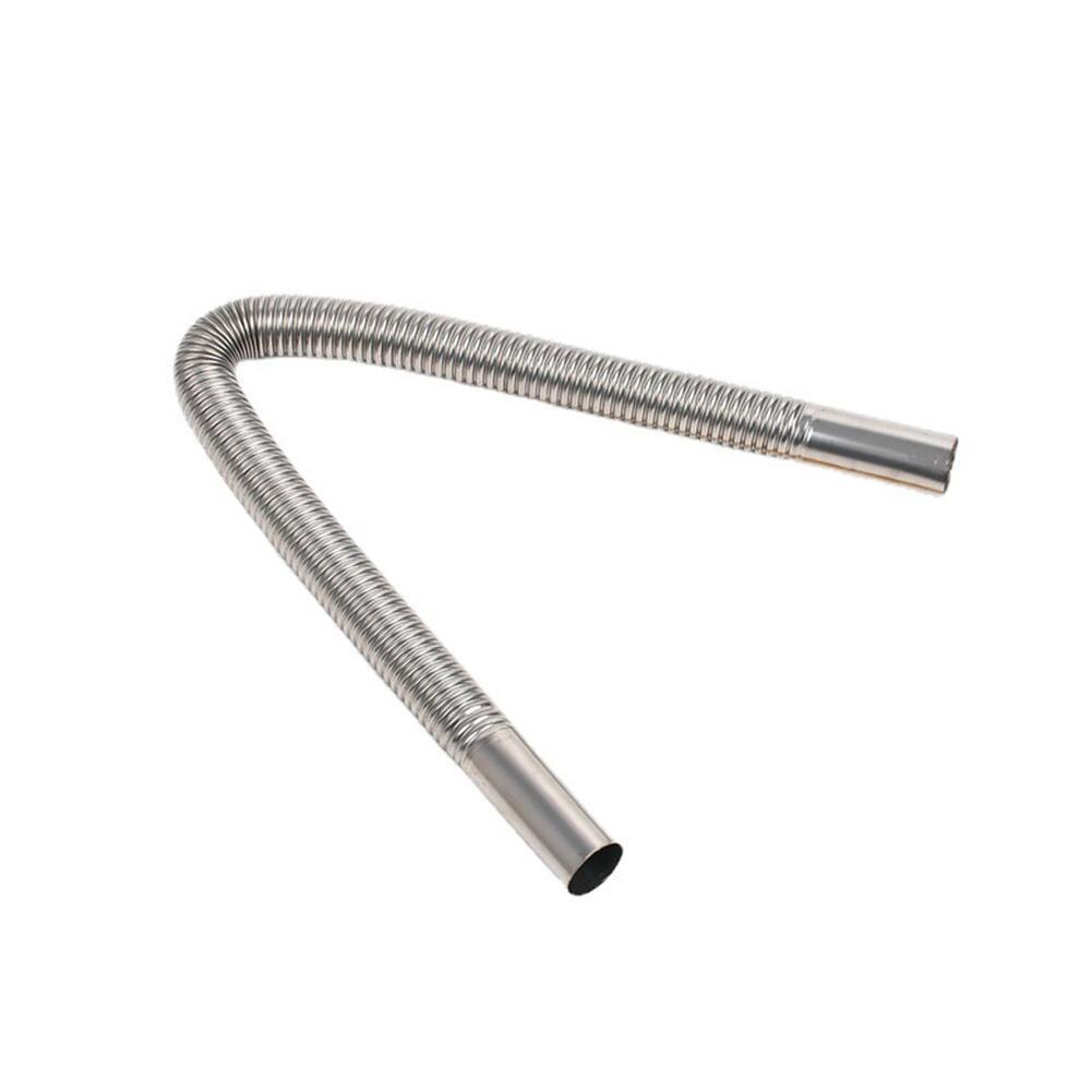 60cm 100cm 120cm 150cm 200cm 250cm 300cm Air Parking Heater Steel Exhaust Pipe Tube Gas Vent Hose Car Truck VAN