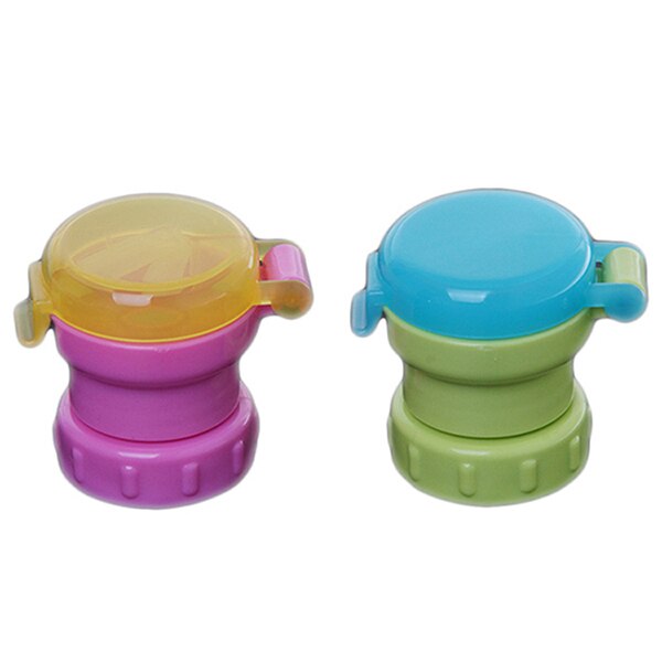 1pc draagbare flessen voor kinderen, morspreventie, rietje, afdekking voor kranen, rietje  la678129 2 kleuren