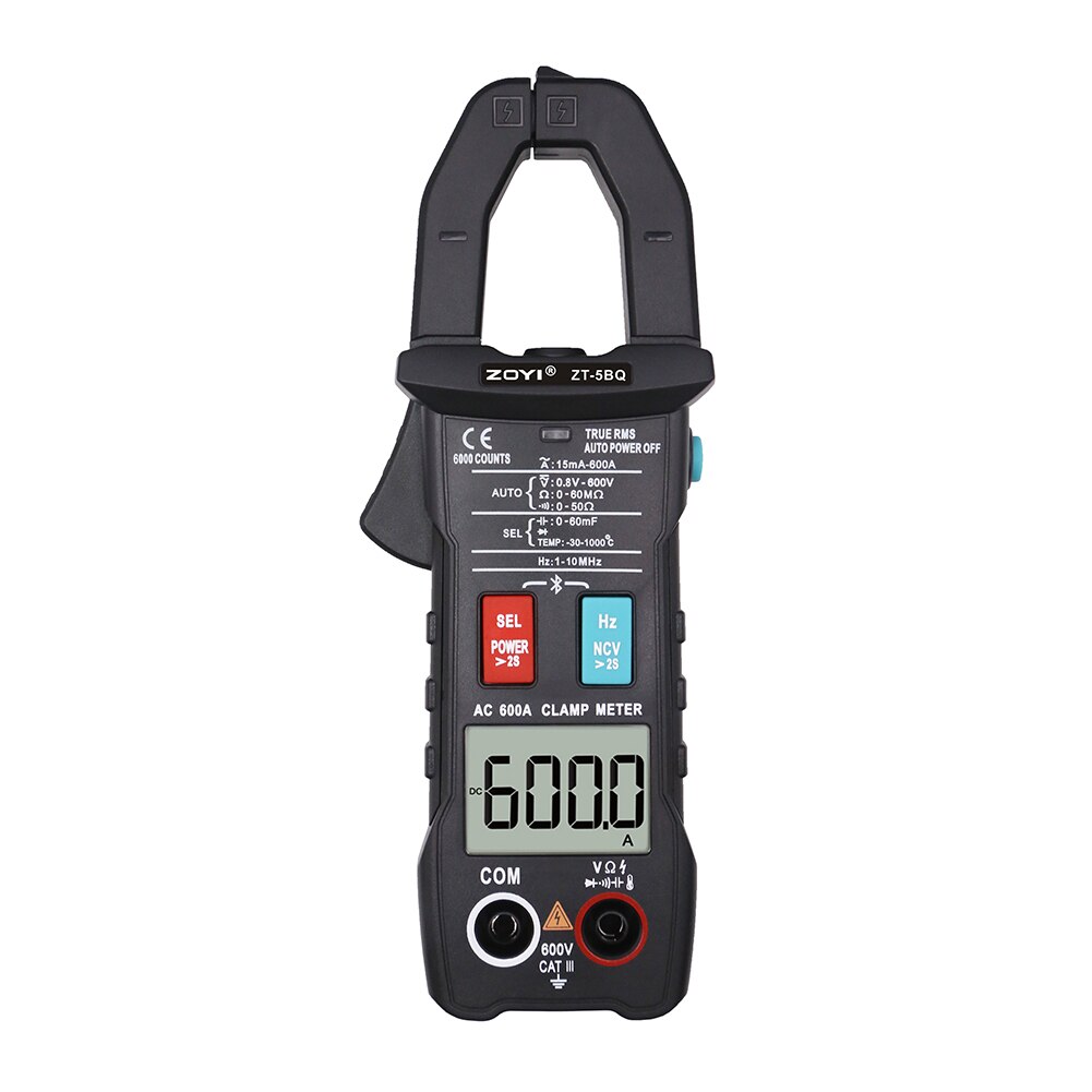 Digital Clamp Meter UNI-T UT201+/UT202+/UT203+/UT204+/UT202+ 400-600A digital clamp meter automatic range true RMS