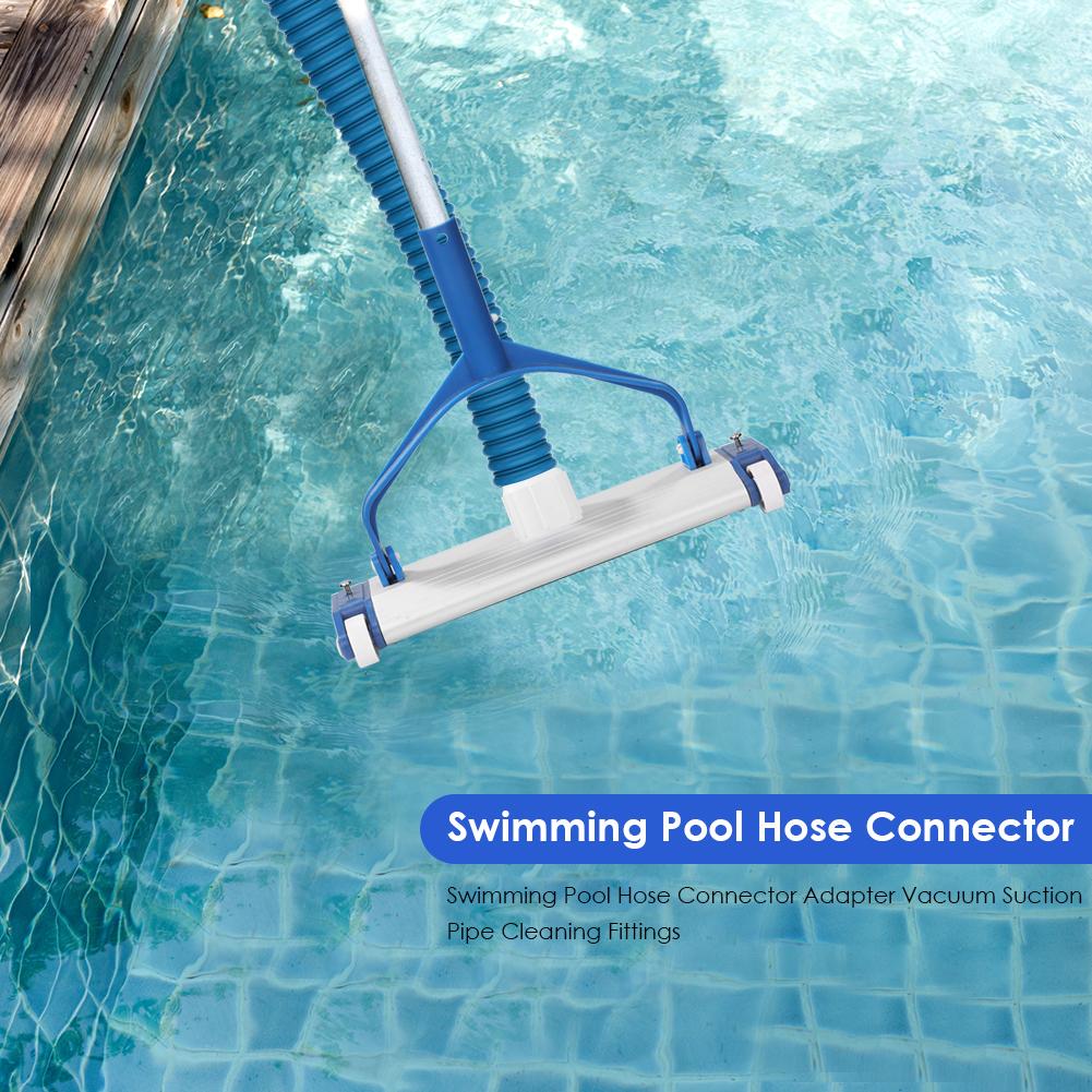 Vacuum Suction Pipe Cleaning Accessories Swimming Pool Hose Connector Adapter Suitable For 38mm Thread Suction Pipe