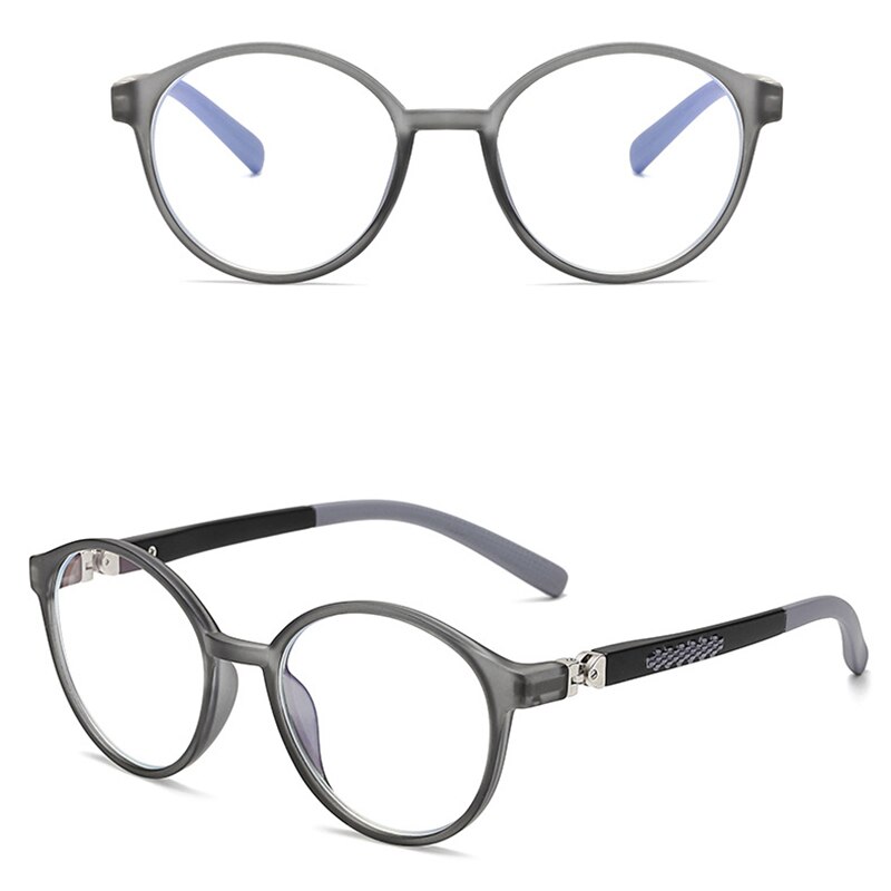 Children's Anti-Blu-ray Glasses Protect Children Reading Play Games Flat Glasses Goggles TR-90 360 rotation Frame: 03