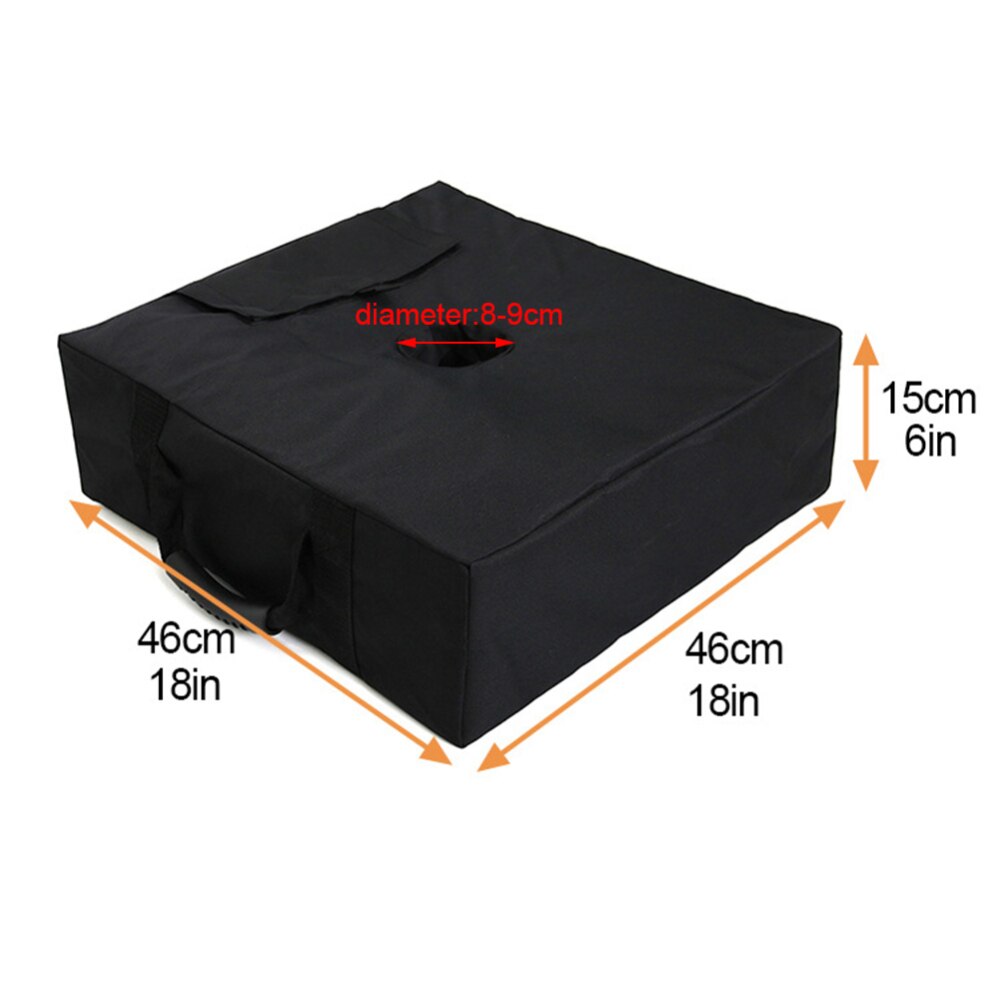 Patio Umbrella Base Weight Bag Weatherproof Sunshade Parasol Umbrella Base Gaeden Pool Balcony Sunshade Umbrella Accessory