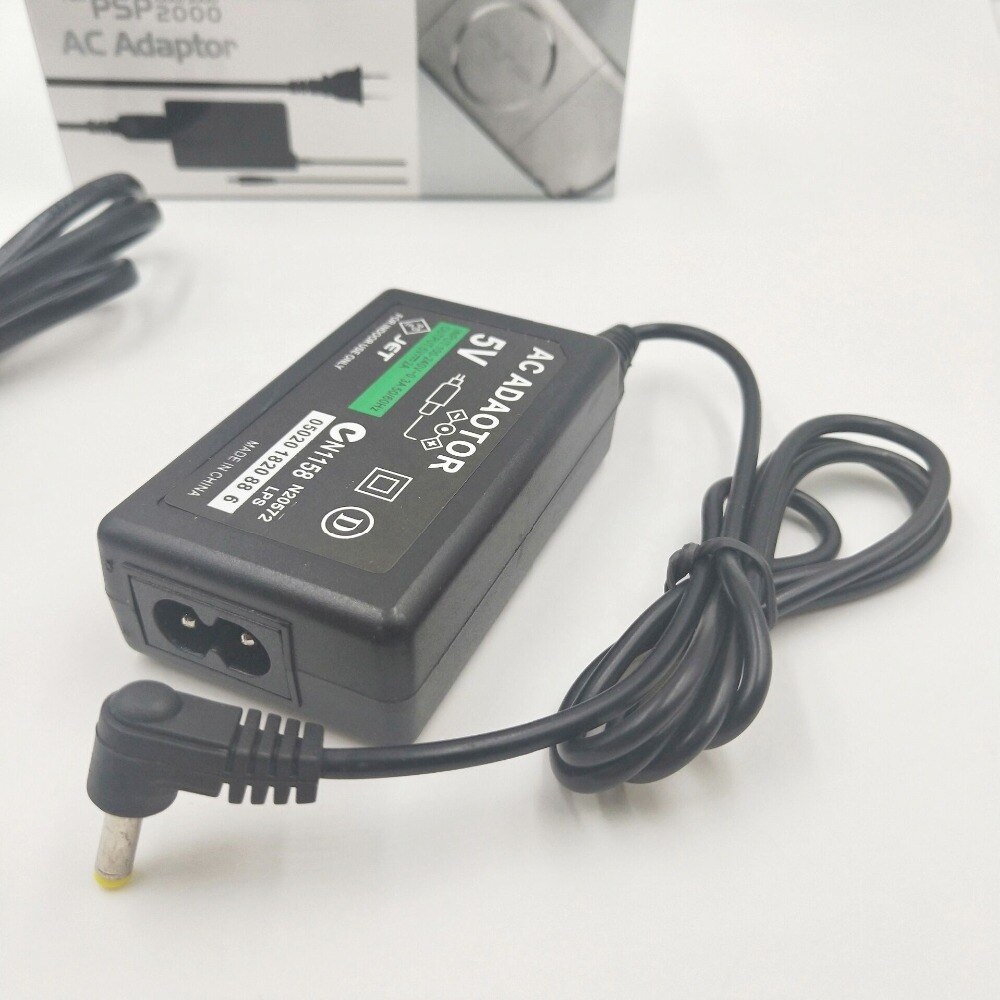 Cargador de pared para casa UE/EE. UU. Cable de alimentación adaptador de CA para consola Sony PSP 1000/2000/3000 (sin caja)