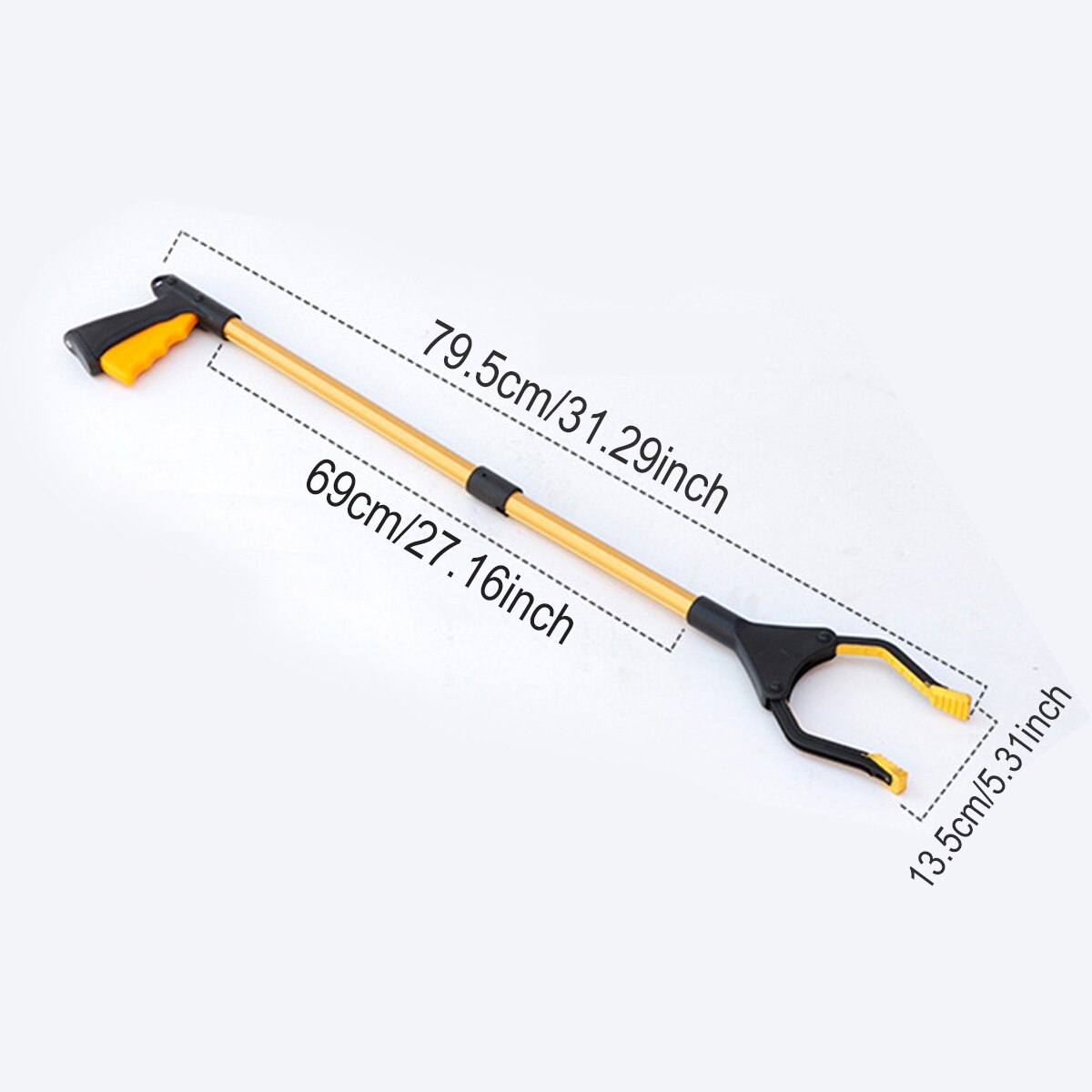 Foldable Garbage Pick Up Tool Grabber Reacher Stick Garbage Pliers Handle Portable Factory House Pickup Grabber Clamp Tools