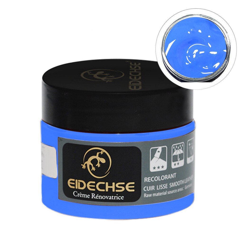 Leather Repair Cream Vinyl Repair Kit Auto Car Seat Sofa Coats Holes Scratch Cracks Rips Liquid Leather Repair Tool Restoration: Blue 