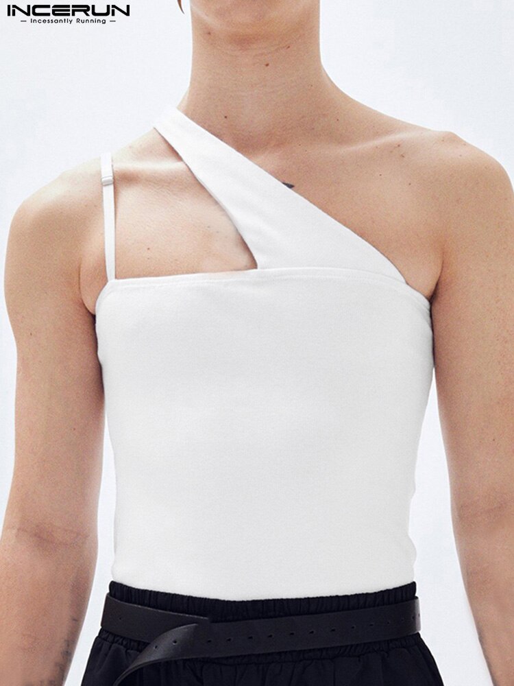 INCERUN – débardeur sans manches à bretelles pour homme, haut de style décontracté, résistant et confortable, à la , 2022, S-5XL