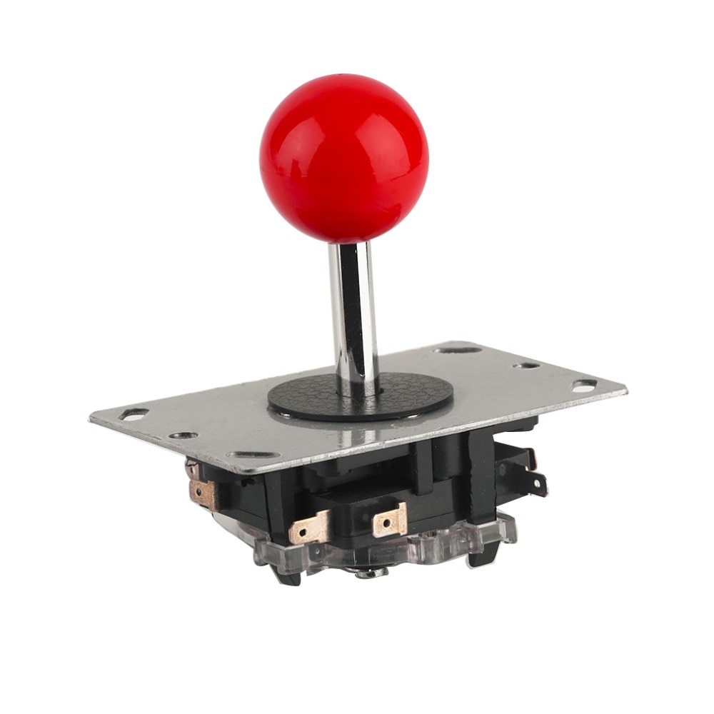 Arcade joystick bricolage Joystick boule rouge 4/8 voies Joystick combat bâton pièces pour jeu Arcade construction très robuste