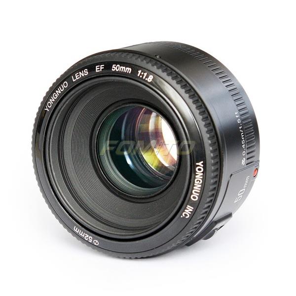 Yongnuo YN50mm F1.8 Lens Grote Diafragma Autofocus Lens 50Mm/F1.8 Voor Canon Eos Dslr Camera 'S