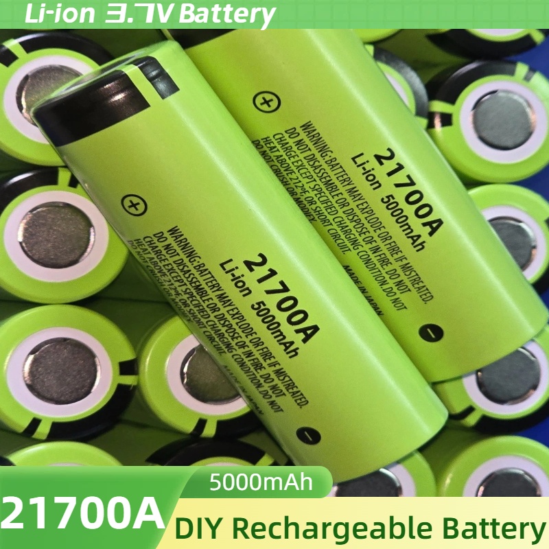 5000mAh High-Drain 21700 Li-ion Battery – Reliable Energy Supply for Lighting & Gear.