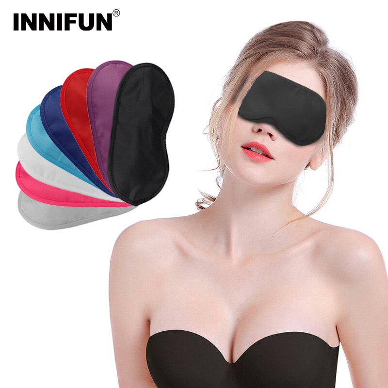 9 Kleuren Sleep Rest Slaapmiddel Eye Mask Eye Shade Cover Comfort Blinddoek Shield Patch Eyeshade