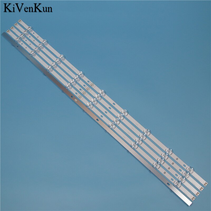 Tira de luces LED de retroiluminación, accesorio para televisor LG 49LB552V 49LB5550 49LB5600 49LB5610 49LB561B INNOTEK DRT 3,0, 49 bares, Kit de lentes HD, 10 bandas