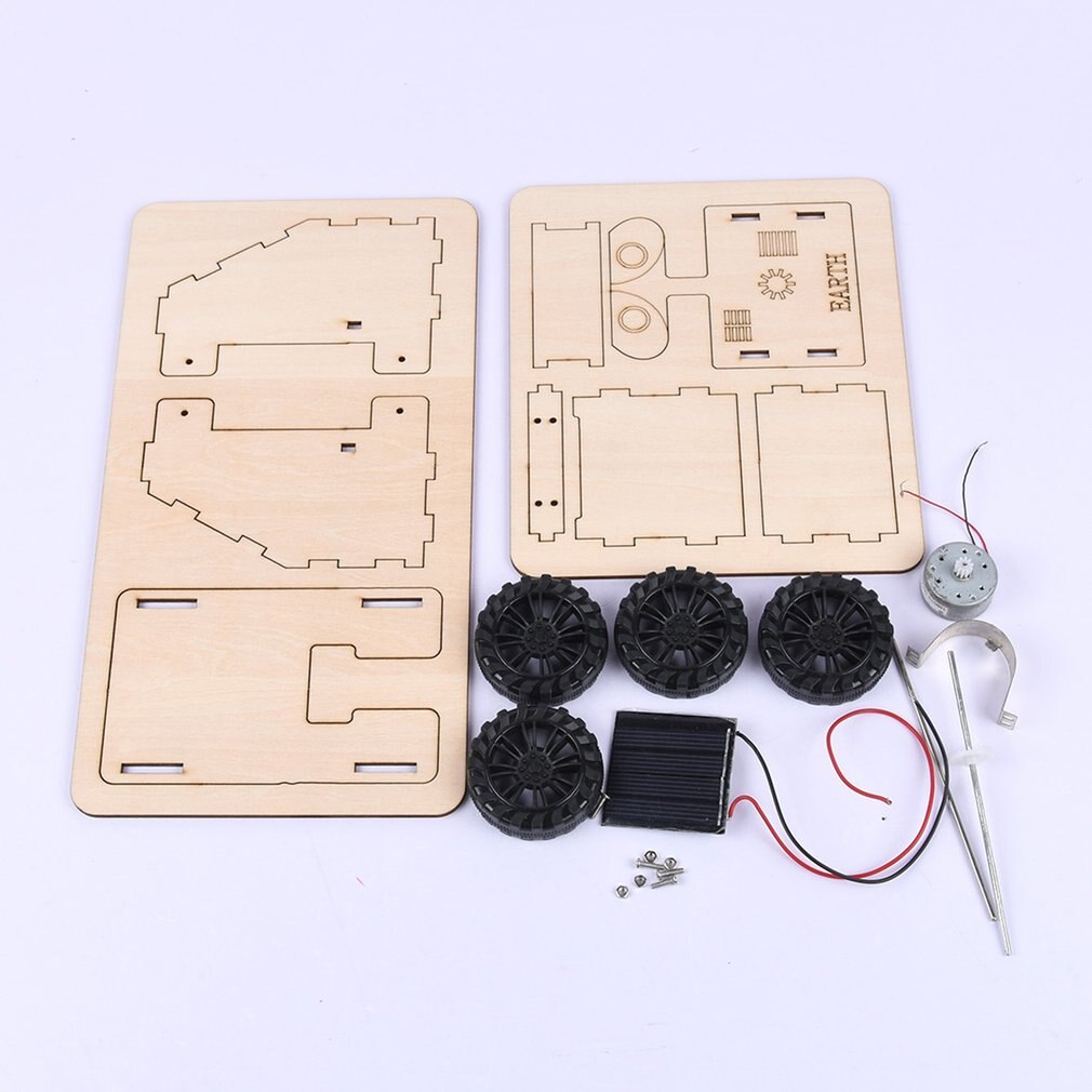 Diy Small Inventor Science Experiment - Solar Rover Car Technology Small Production
