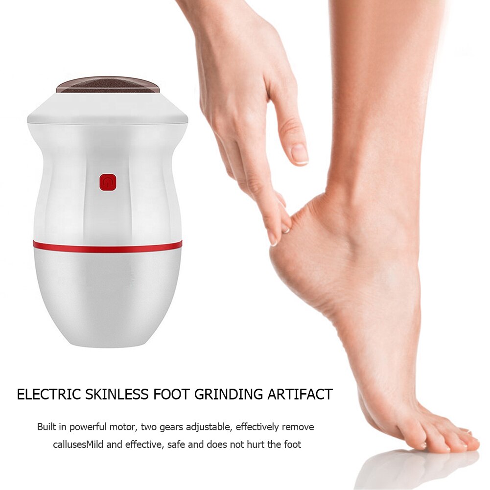 Pédicure électrique pied peau morte callosités dissolvant double USB charge pieds exfoliateur personnel soins des pieds Machine pied meuleuse outil
