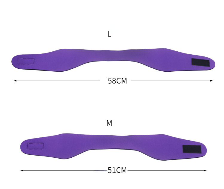 Neopren Schwimmen Stirnband Ohr Schutz Band Schweißband für Schwimmen Bade Surfen Sport Stirnband Gürtel Haar band