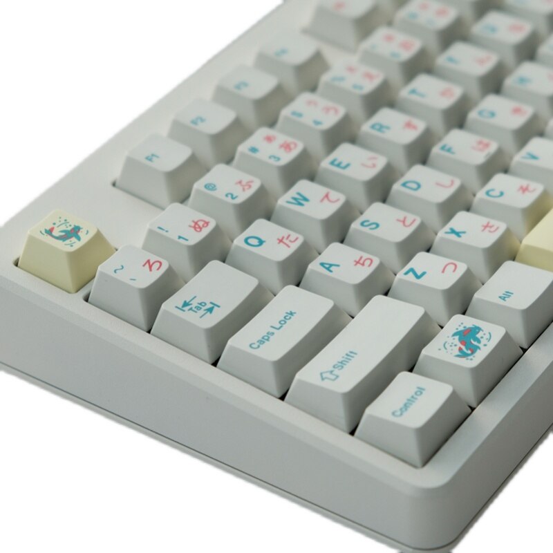 GMK Zen Pond 160 Keys Keycaps PBT Dye Subbed Key Caps Cherry Profile Keycap With ISO Enter 6U 6.25U 7U Spacebar for MX Switch