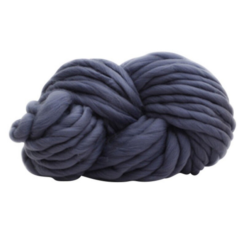 Diy Super Omvangrijk Arm Breien Wol Roving Chunky Wol Garen Super Omvangrijk Arm Breien Wol Roving Gebreide Deken: 8