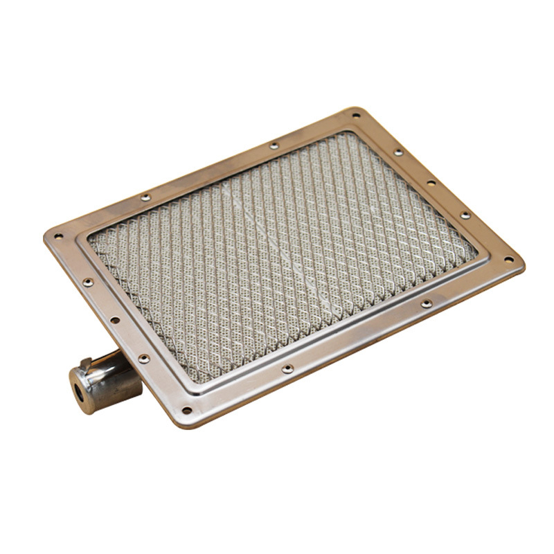 Rechteck BBQ Gas Ofen Heizung Brenner Outdoor Indoor Galvanisierte Blatt Grill Grillen Dampf Ofen Infrarot Grill Teile Ersetzen