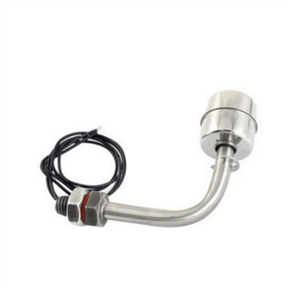 Tank Pool Stainless Steel 26mm Ball Dia L Shaped Water Level Sensor Float Switch