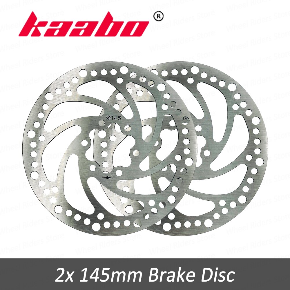 Kaabo 145mm Brake Disc Wolf Warrior Original Scooter Parts: 2x 145mm Brake Disc