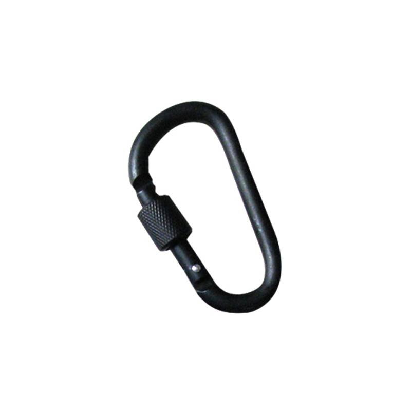 Aluminum Carabiner D-Ring Key Chain Clip Camping Keyring Snap Hook Outdoor Travel Kit: B