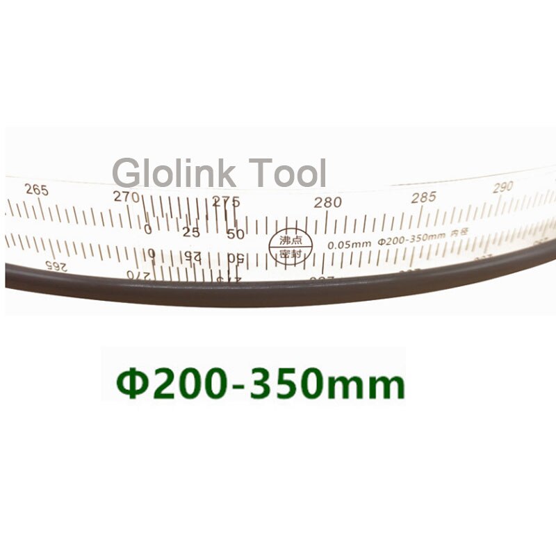10-350mm Flexible Ruler O-rings Inside And Outside Diameter Ruler Measurement Tool Measuring Ruler