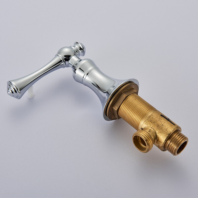Brass Switch Valve Chrome For Basin Faucet Shower Mixer Bathtub Set Control Valve