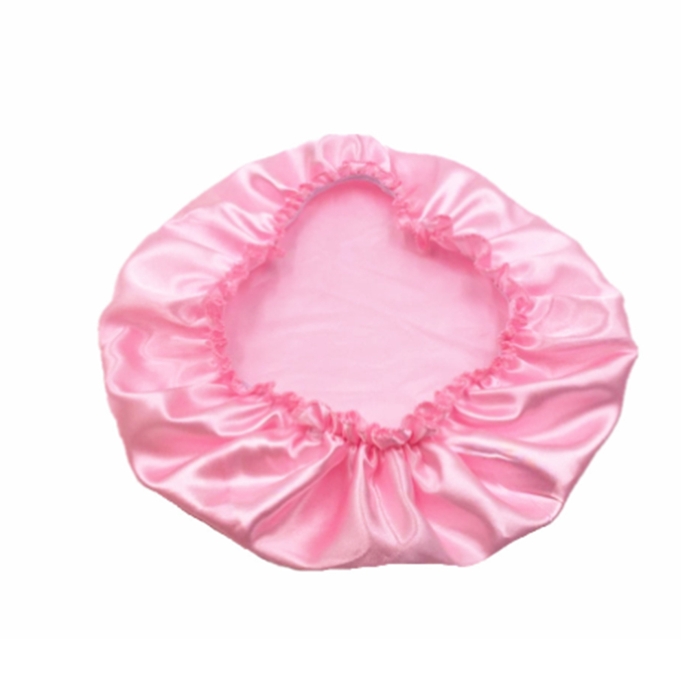 6 Pack Hair Bonnet Sleeping Hat Breathable Hair Care Cap Head Scarf Sleep Cap Turbans Head Cover Hair Wraps for Women: Pink
