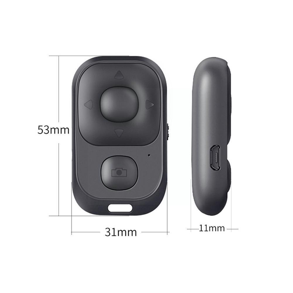 Mini Wireless Selfie Remote Control Bluetooth-compatible Camera Self-timer Controller Release Turning Phone Button Page Shu G7C1