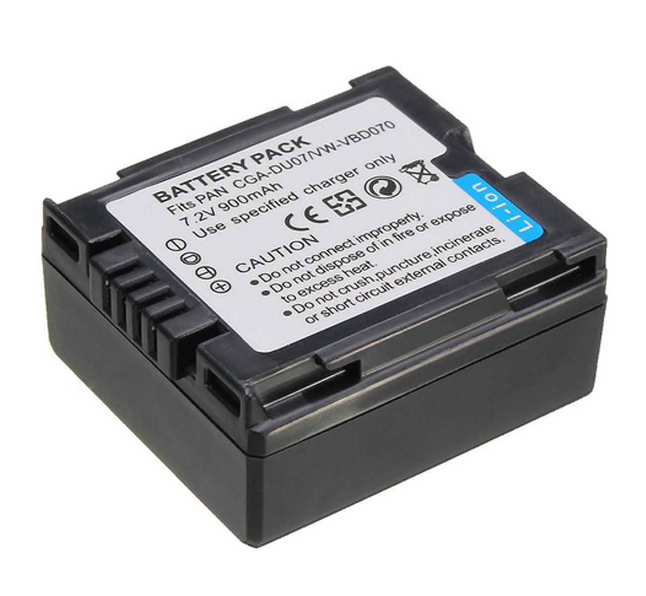 Battery Pack for Panasonic NV-GS10B, NV-GS17, NV-GS17EB, NV-GS21EB, NV-GS22EB, NV-GS25GN, NV-GS27EB, NV-GS37EB Camcorder