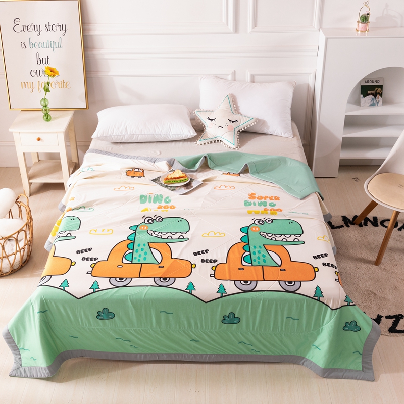 Kuup Cartoon Zomer Cool Latex Quilt Luxe Moderne Airconditioning Latex Vulling Deken Kids Adult Comfortabel Dekbed: 5