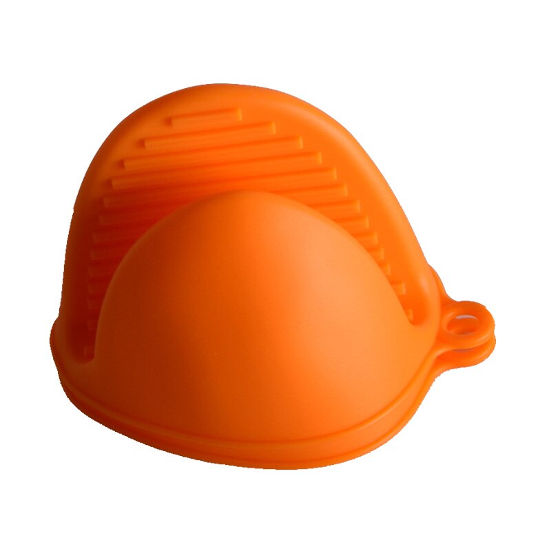 2PCS Thicken Silicone Baking Oven Mitts Microwave Oven Glove Insulation Non Stick Anti-slip Grips Bowl Pot Clips Kitchen Gadgets: B