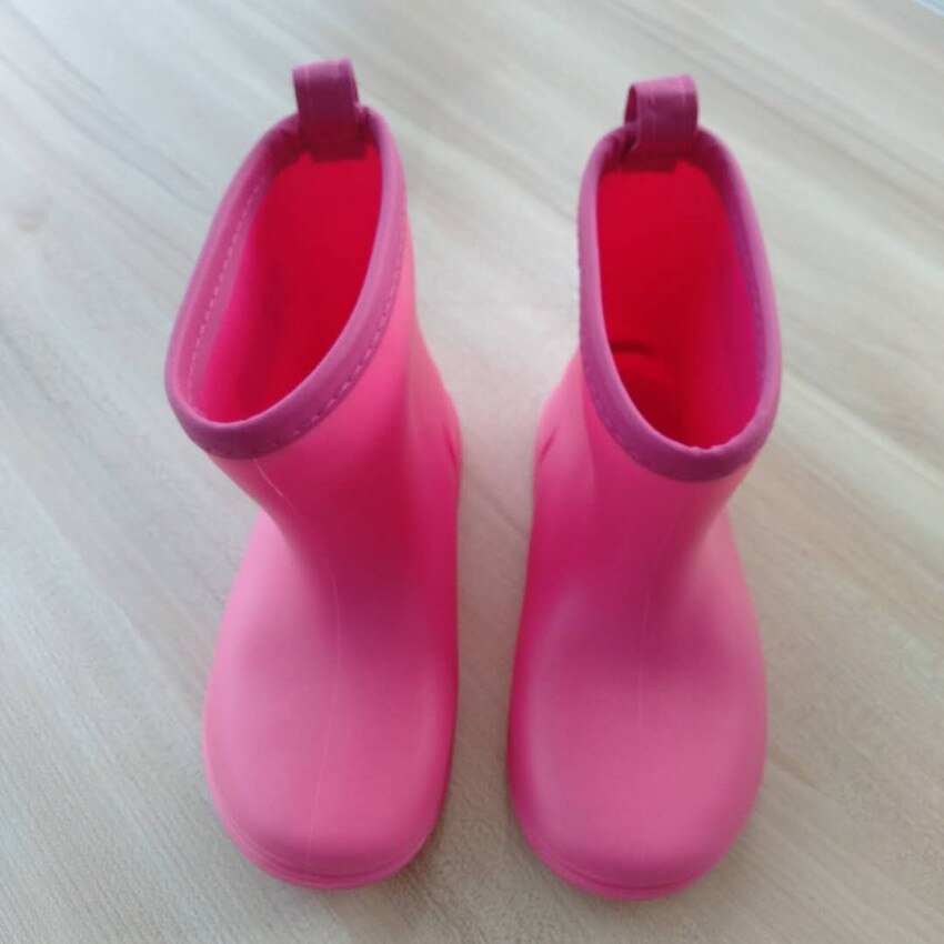 Chaussures fille bottes fille chaussures de pluie enfant bottes bébé collège bottes caoutchouc enfant: 26