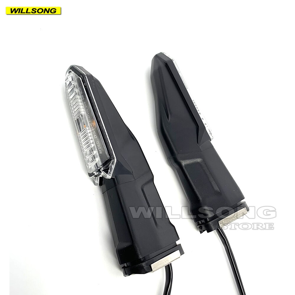 La parte trasera delantera luz LED de intermitente lámpara intermitente indicador para KAWASAKI Z/125/250/300/400/650/750/800/900/1000 Z650 Z900 de la motocicleta