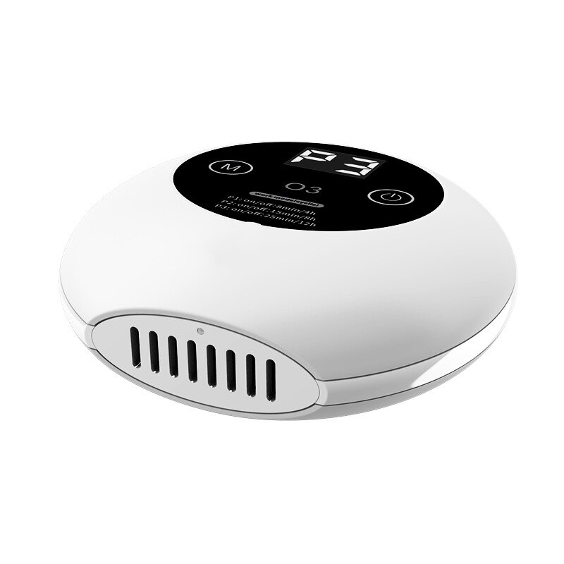 Purificador de aire generador de ozono ionizador filtro purificador hogar inodoro desodorante Pet desodorante ionizador de aire: UK White