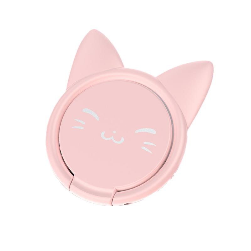 Universal Mobile Phone Holder Stand Magnetic Ring Bracket Car Cute Cat Mobile Phone Bracket Ring Buckle For iPhone Samsung: 4