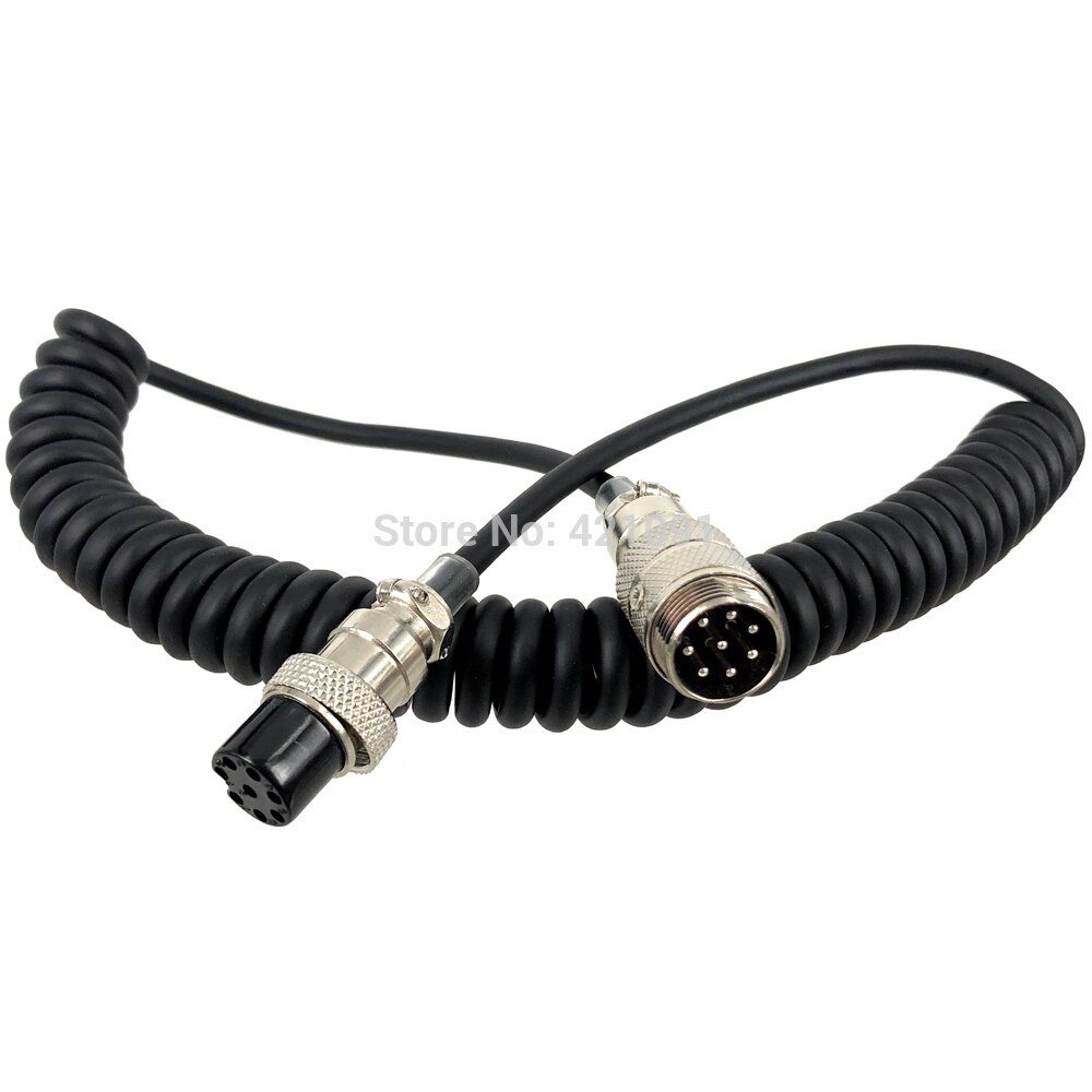 8 Pin Mic Microphone Extension Cable For Yaesu ICOM KENWOOD CB HAM Radio Walkie Talkie Accessories Female to Male