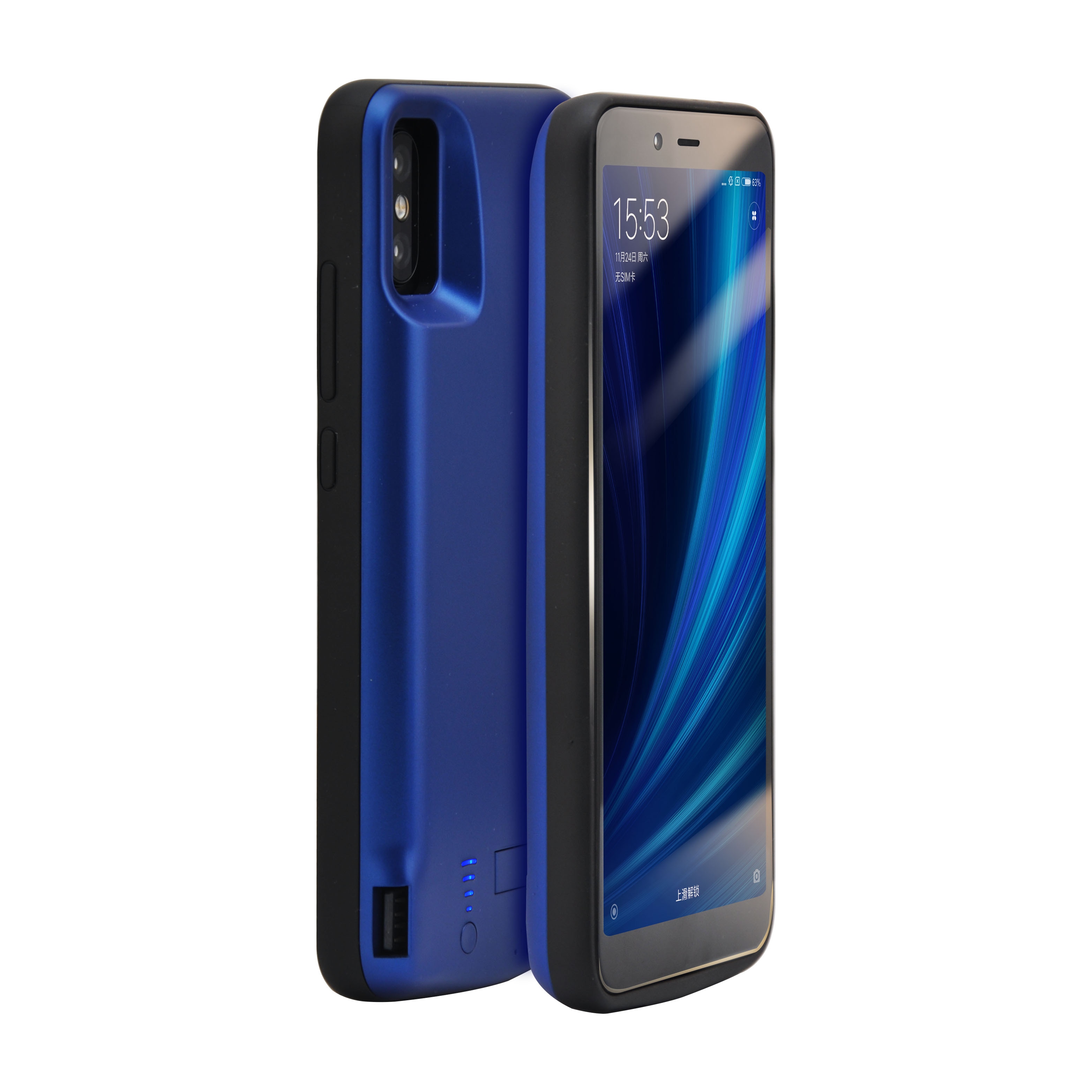 Funda de batería de 6000Mah para Xiaomi Mi5S Mi6 Mi6X Pro, protección del teléfono inteligente